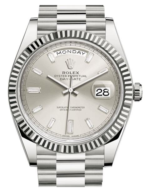 rolex day date silver replica|best rolex day date homage.